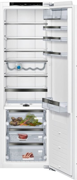 Siemens iQ700, built-in fridge, 177.5 x 56 cm, soft close flat hinge, KI81FHDD0Y