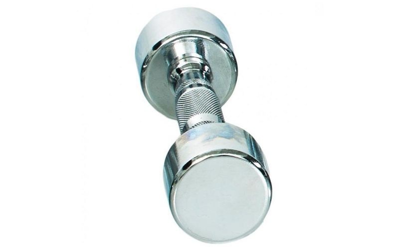 Gymstick - Kurzhantel Pro Chrome 7kg - Silber