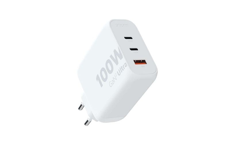 Xtorm GAN-Ladegerät XEC100 3-Port Weiss