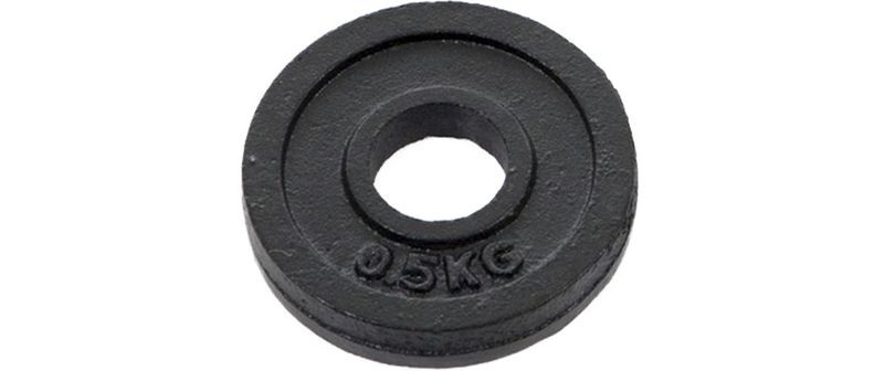 HAMMER Hanteln und Gewichte Hantelscheibe 30 mm 0.5 kg
