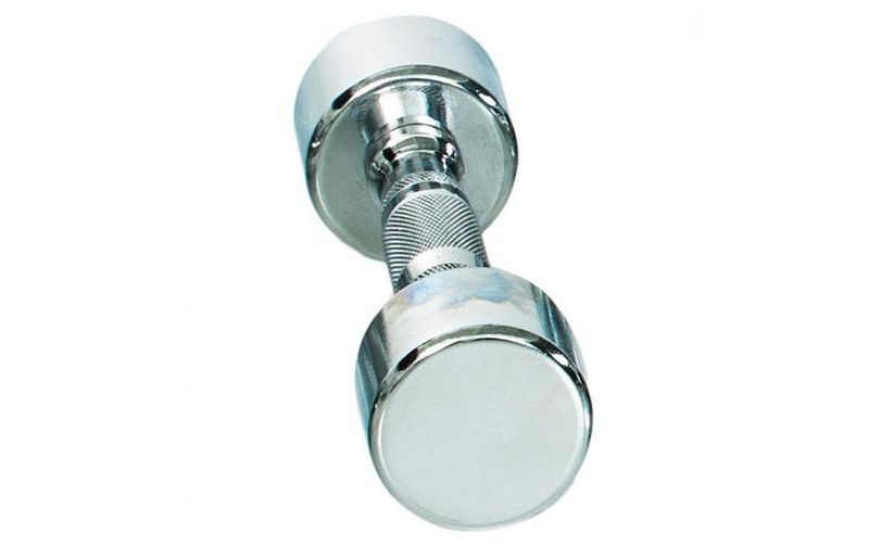 Gymstick - Kurzhantel Pro Chrome 9 kg - Silber