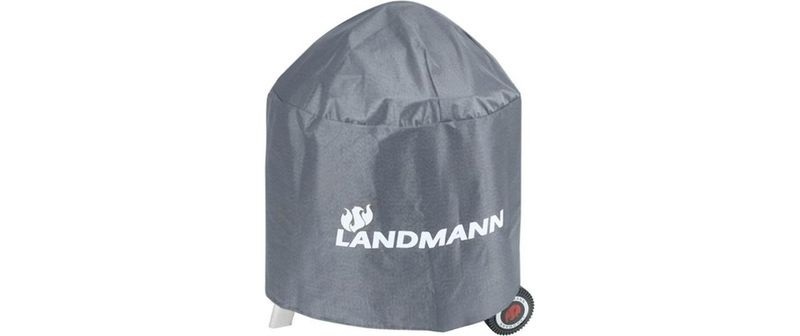 LANDMANN - Abdeckhaube GRILL - Textil - grau