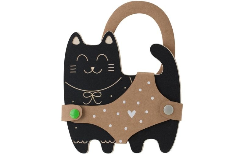 Milin Kreidetafel Katze FSC-Holz