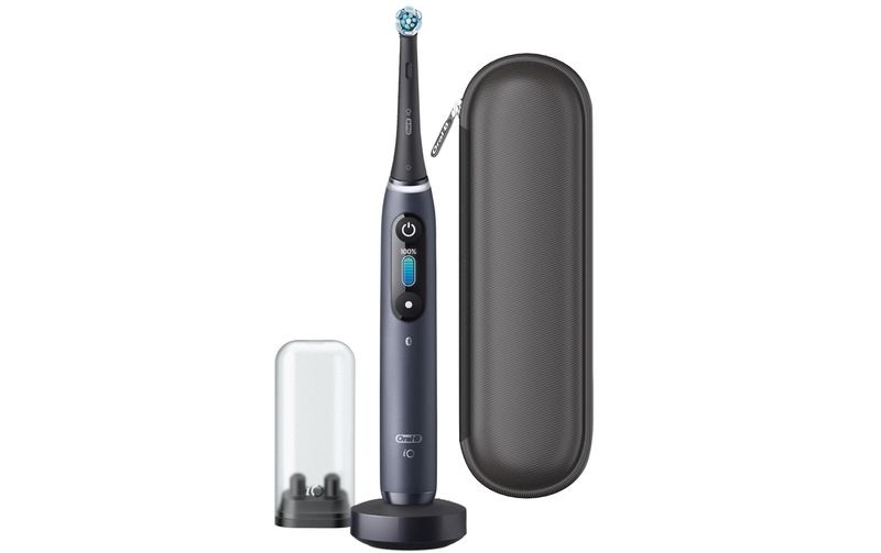 Oral B Elektrische Zahnbürste »iO Series 8«, 1 St. Aufsteckbürsten, mit Reiseetui