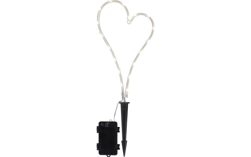 LED-Außendekoleuchte Decorationheart mit Batterie