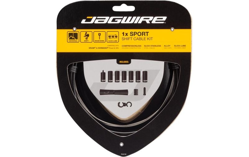 Jagwire 1X Sport Shift Schaltzugset black 2020 Schaltzüge & -hüllen