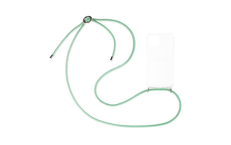Urbany's Necklace Case iPhone 15 Plus Granny Smith Handyhüllen Taschen