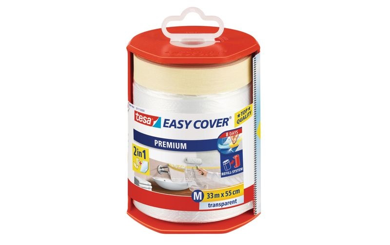 tesa 59177 59177 Abdeckfolie tesa Easy Cover® Transparent (L x B) 33 m x 550 mm 1 Rolle(n)