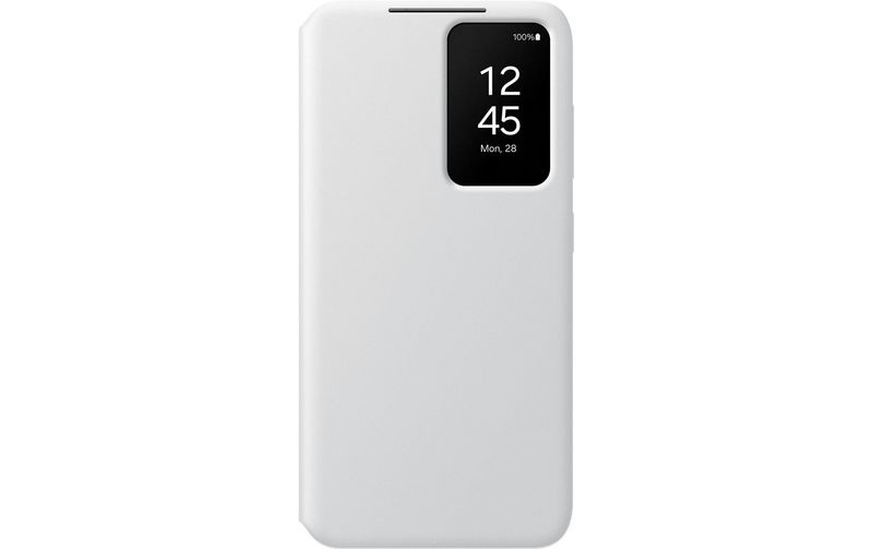 Samsung Book Cover Smart View Galaxy S24 Weiss Handyhüllen Case