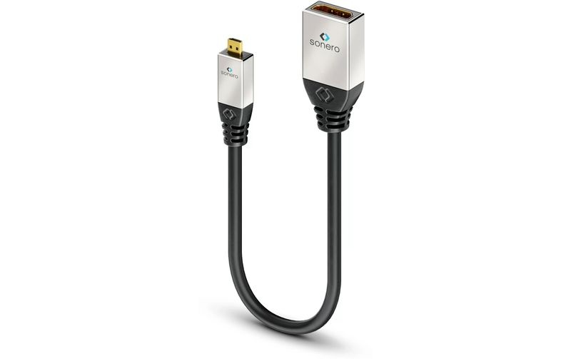 sonero Adapterkabel 4K High Speed Micro HDMI D Videozubehör ? Adapter