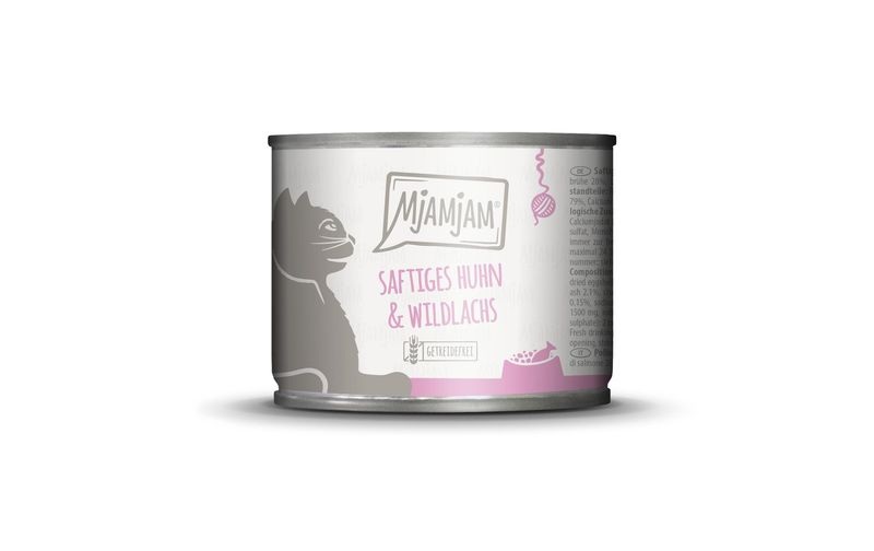 Sparpaket MjAMjAM 24 x 200 g - saftiges Huhn und Wildlachs