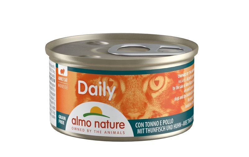 Probierpaket Almo Nature Daily Menu 6 x 85 g - Mousse Huhnmix