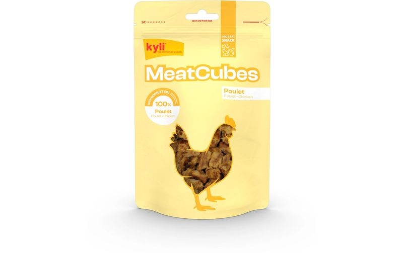 kyli Leckerli MeatCubes Poulet, 150 g