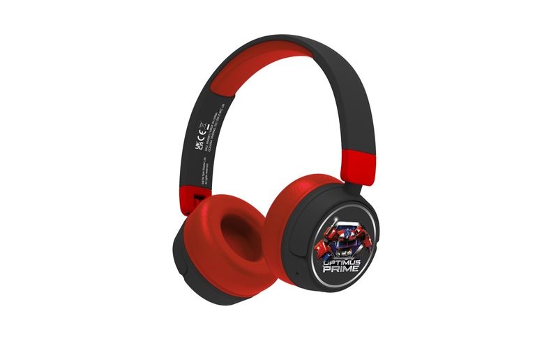 OTL TECHNOLOGIES Transformers Kids - Kopfhörer (On-ear, Schwarz/Rot)