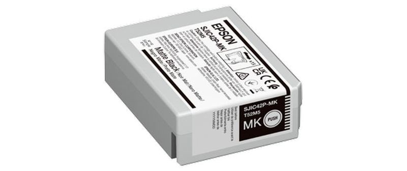 Epson SJIC42P-MK - mattschwarz - original - Tintenpatrone