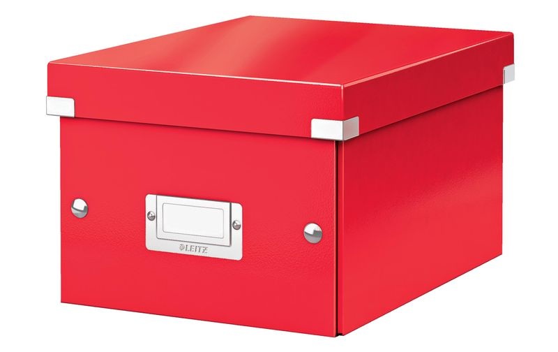Leitz Archivschachtel WOW A5, metallic Rot