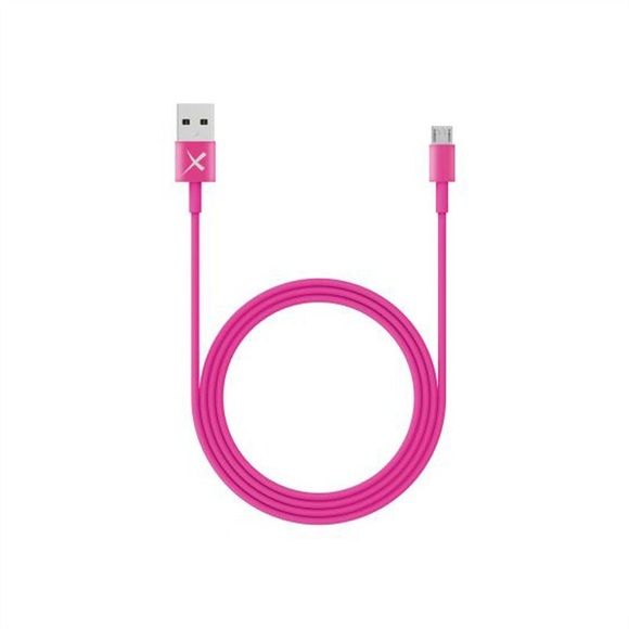 Xlayer Micro USB to USB, 1m, pink