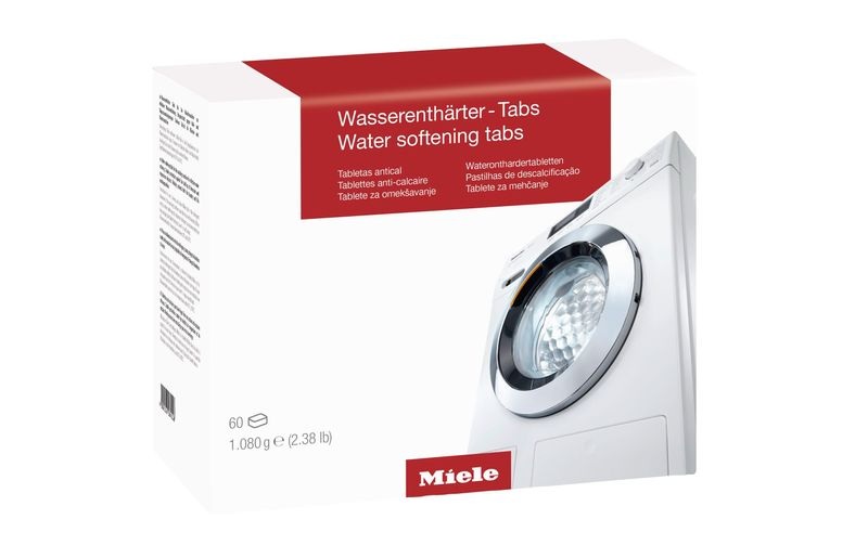 Miele Wasserenthärter-Tabs 60 Stk., für Waschmaschinen