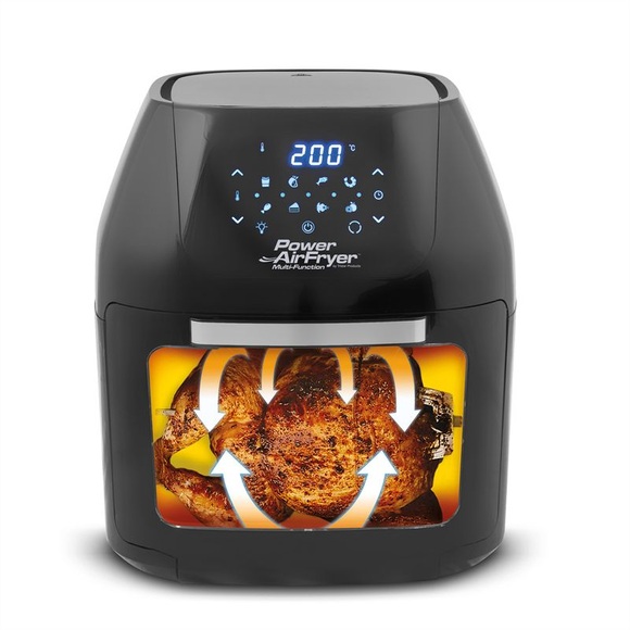 Mediashop Power Airfryer Multi Black - Fritteuse (Schwarz)
