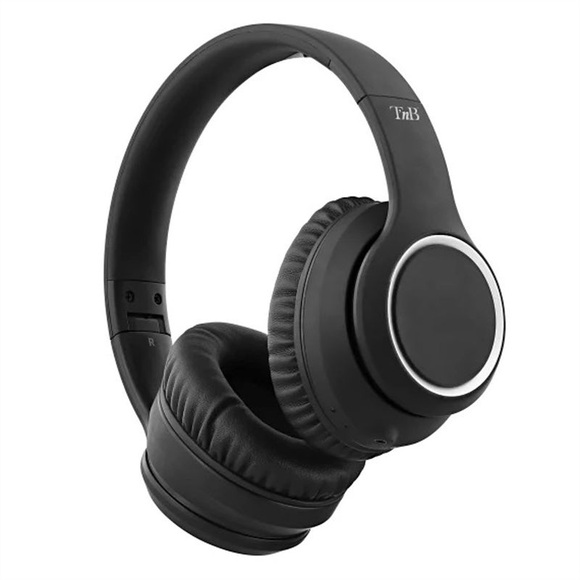 TNB CBTHOME BT - Bluetooth TV-Kopfhörer (Over-ear, Schwarz)