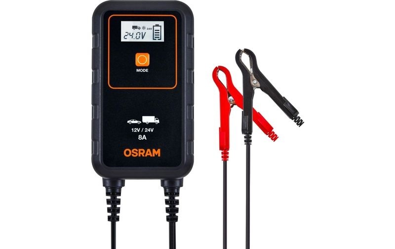 Osram Auto OEBCS908 OEBCS908 Automatikladegerät, Batterie Ladungsausgleicher, Batterieüberwachung, Kfz-Batterietester,