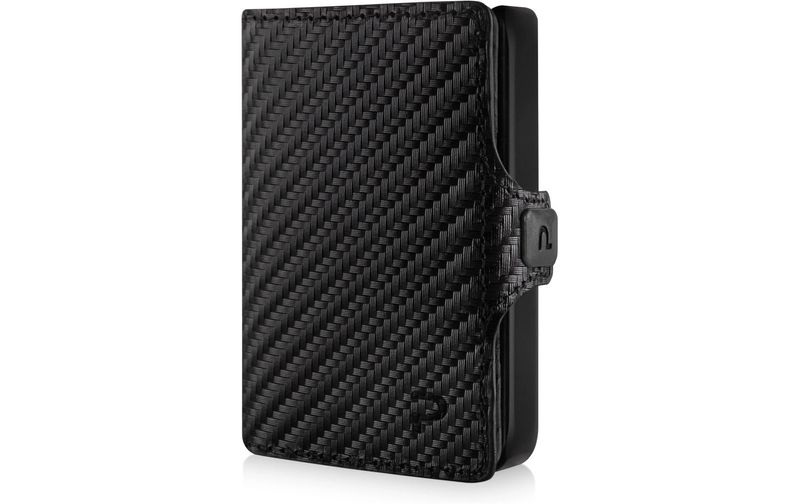 KLIK MAGNET Slim Wallet Carbon 7er