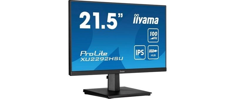 Iiyama ProLite XU2292HSU-B6 LCD-Monitor EEK E (A - G) 54.6 cm (21.5 Zoll) 1920 x 1080 Pixel 16:9 0.4 ms HDMI®,