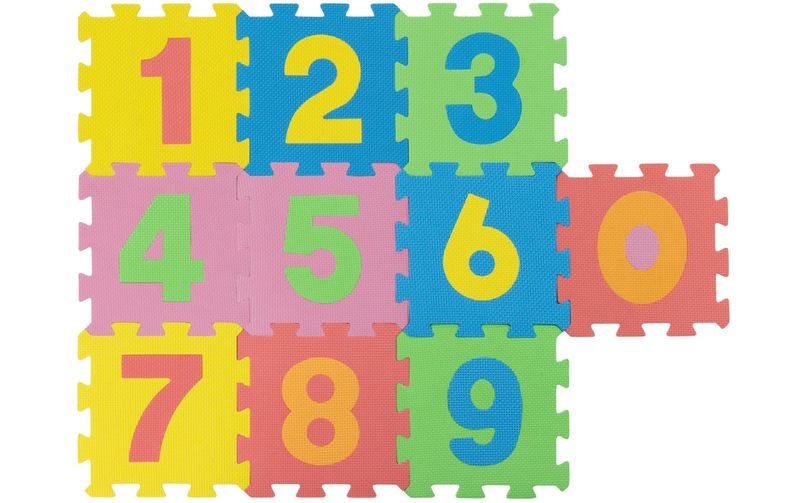 FTM Puzzlematte Zahlen, 10-teilig
