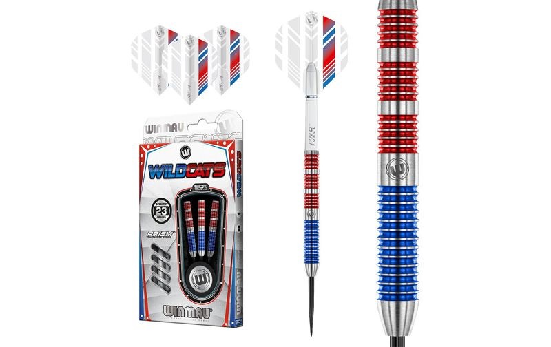 Winmau Dartpfeile Steeldart Wildcats 3 Stück
