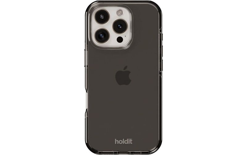 Holdit Back Cover Seethru iPhone 16 Pro Schwarz