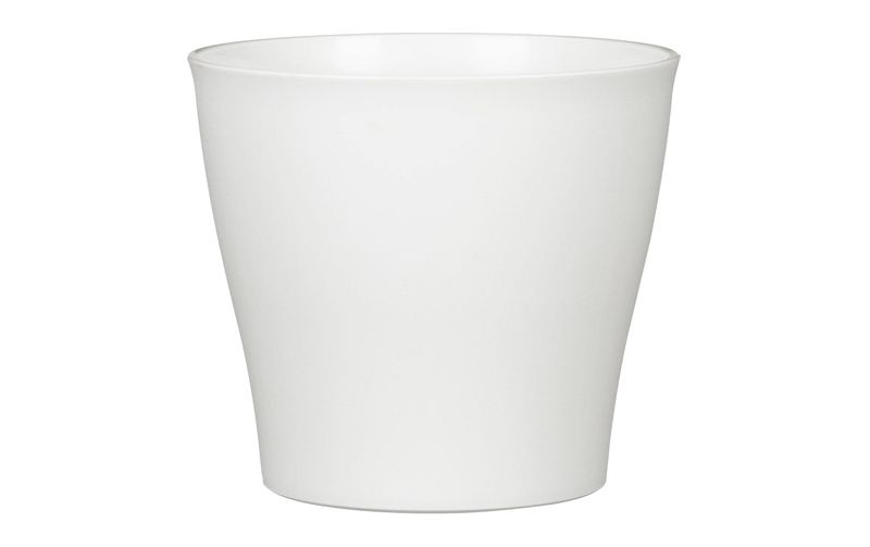 scheurich Blumentopf 21 cm, Weiss