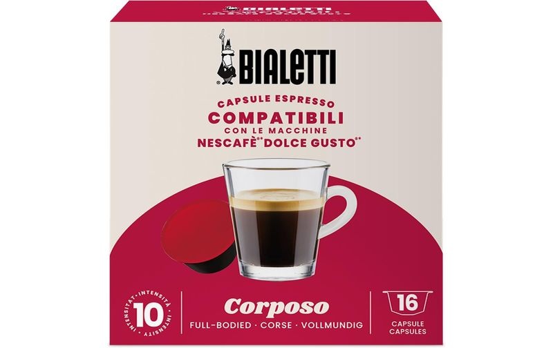 Bialetti Kaffeekapseln Corposo Dolce Gusto 16 Stück