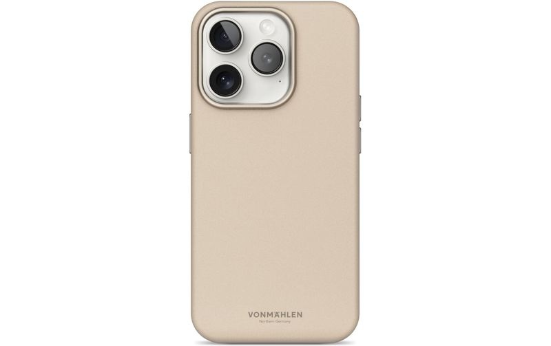 Vonmählen Back Cover Like Leather iPhone 16 Pro Beige