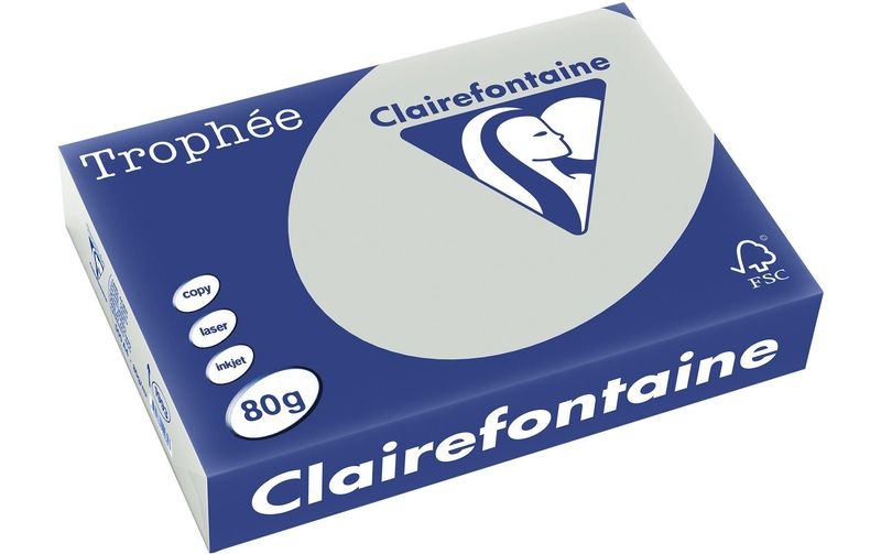 Kopierpapier A4 80g stahlgrau