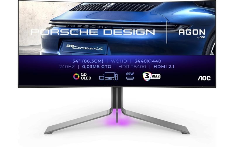 OLED Agon PRO PD34, Gaming-Monitor