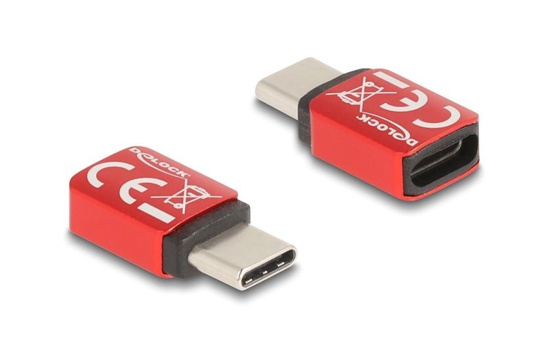 Delock USB-Adapter Datenblocker USB-C Stecker - USB-C Buchse