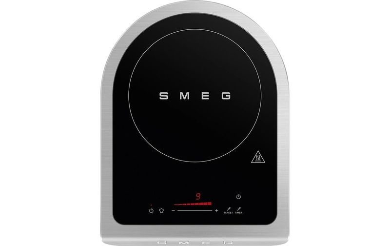 SMEG PIC01EGMEU Portables Tisch-Induktionskochfeld (Kochfelder: 1)