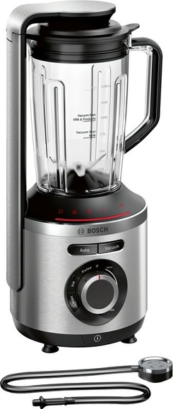 Bosch Serie 8, Vakuum-Mixer, VitaPower, 1000 W, Silber, MMBV620M, ID MMBV620M