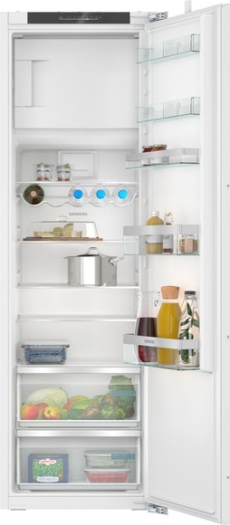 Siemens iQ300, Einbau-Kühlschrank mit Gefrierfach, 177.5 x 56 cm, Flachscharnier, KI82LVFE0, ID KI82LVFE0