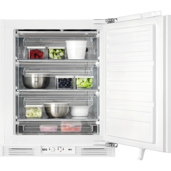 AEG OAB6I82EF Unterbau-Gefrierschrank / 820 mm / 95 L / Temperaturalarm / Festtür / E, 933027104