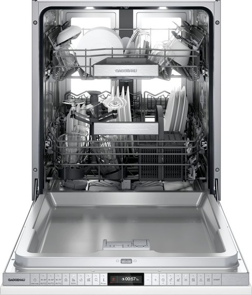 Gaggenau Serie 400, Vollintegrierter Geschirrspüler, 60 cm, Varioscharnier, DF480101F