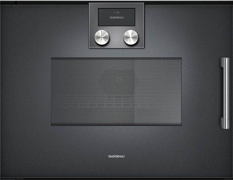 Gaggenau BMP 251 100 Backofen Anthrazit links