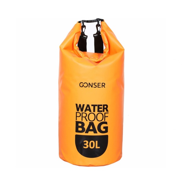 Dry Bag Tasche wasserdicht orange 30L