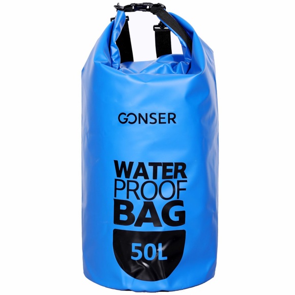 Dry Bag Tasche wasserdicht blau 50L