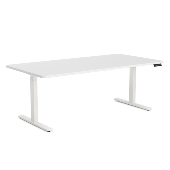 Stehpult elektrisch PREMIUM weiss 180 x 90 cm