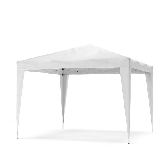 Gartenpavillon Partyzelt 3 x 3 x 2.6 m weiss