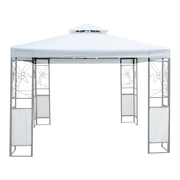 Dach für Gazebo 3 x 3 m weiss
