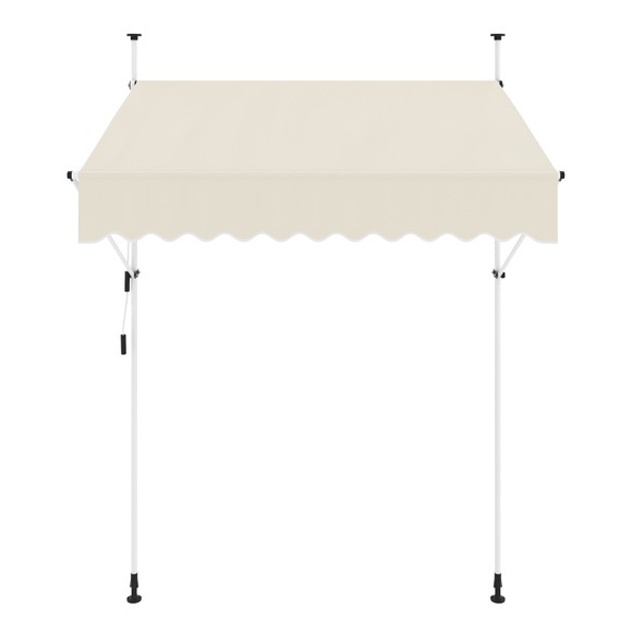 Balkonmarkise 200 x 120 cm beige