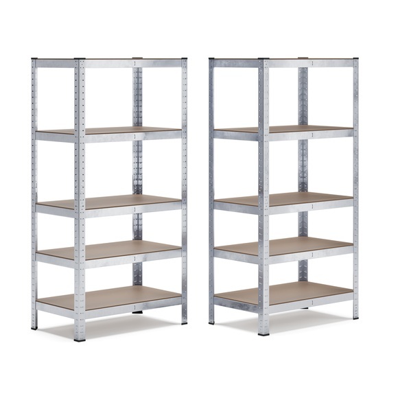 Steckregal im 2er Set (90 x 40 x 180 cm)
