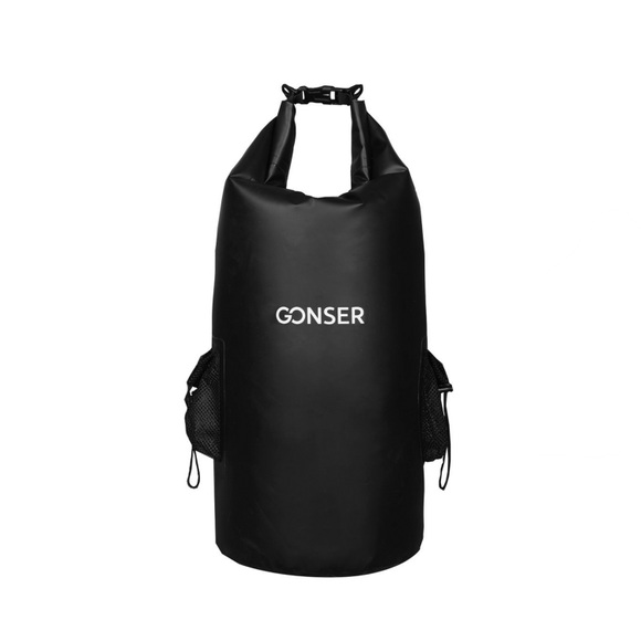 Dry Bag Rucksack wasserdicht schwarz 40L